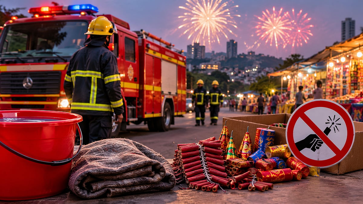 Pune: Fire Brigade Issues Diwali Safety Advisory, Cancels Staff Leave Ahead Of Festival