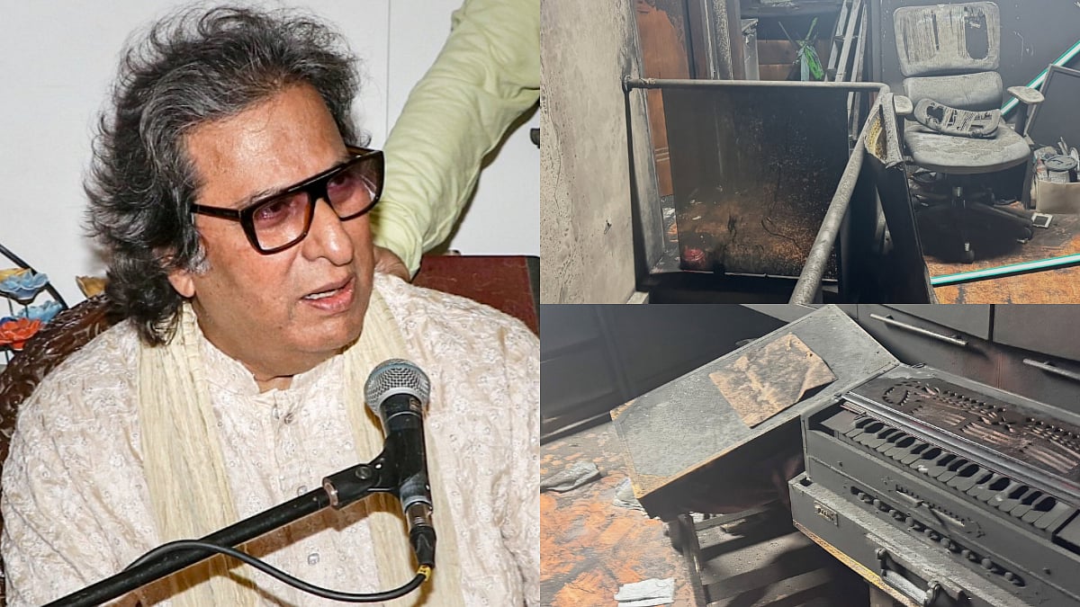 Talat Aziz Shares Photos Of Devastation After Fire Damages Mumbai Home, Pens Heartbreaking Note: 'Lost Countless Memories, Treasured Belongings'