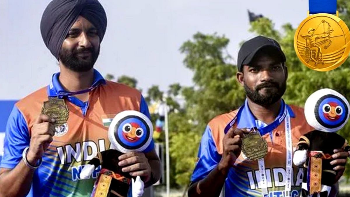 Asian Para Games 2026: India's Harvinder Singh, Vijay Sundi Clinch Men's Para Recurve Doubles Gold With Convincing 5-1 Victory Over China