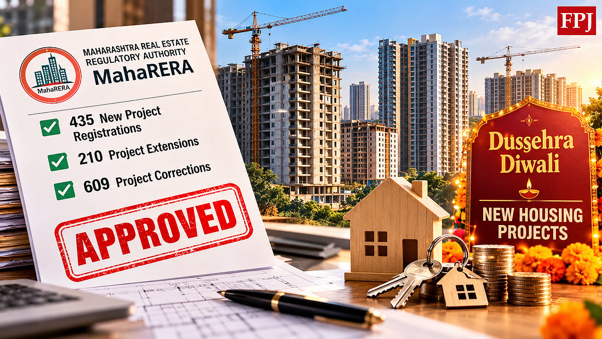 MahaRERA Registers Record 435 Housing Projects For Dussehra, ₹23,719 Crore Investment Expected