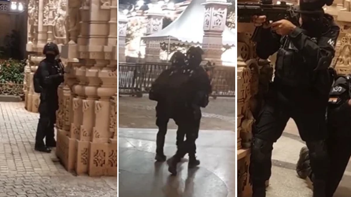 Over 100 NSG Commandos Conduct Anti-Terror Drill At Ujjain's Mahakaleshwar Temple To Test Safety Arrangements Ahead Of Simhastha 2028 | VIDEO