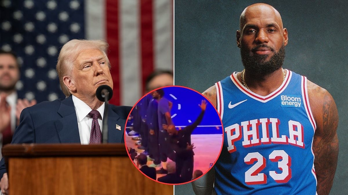 'Slow News Day': LeBron James Hits Back At Donald Trump Over National Anthem Criticism