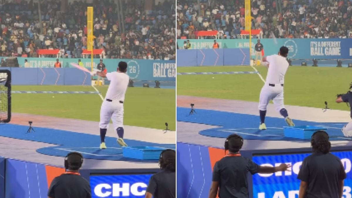 Shardul Thakur Smashes Three Back-To-Back Home Runs At MLBx Mumbai Event | VIDEO