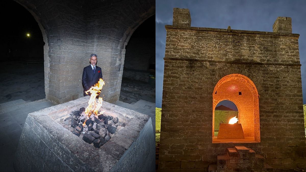 External Affairs Minister S Jaishankar Visits Baku's Ateshgah Fire Temple; Know Its Connection To Zoroastrianism And Hinduism