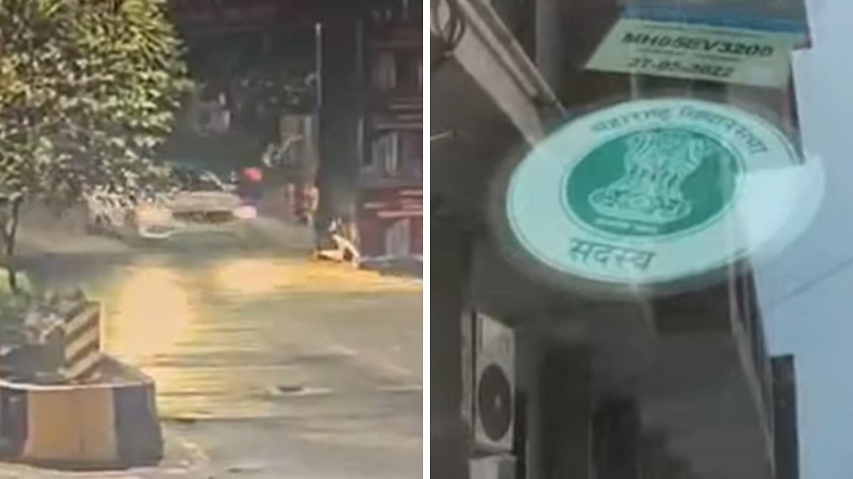 Mercedes With 'MLA' Sticker Fatally Throws 25-Year-Old Morning Walker Nearly 50 Feet Into Air In Kalyan; Driver Arrested - VIDEO