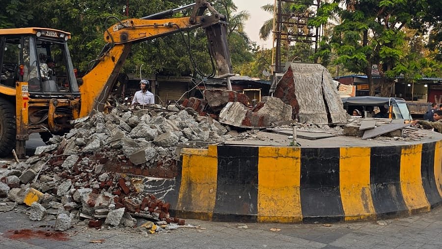 Pune: FIR Against Ex-BJP Corporator Over Demolition Of Constitution Memorial In Old Sangvi
