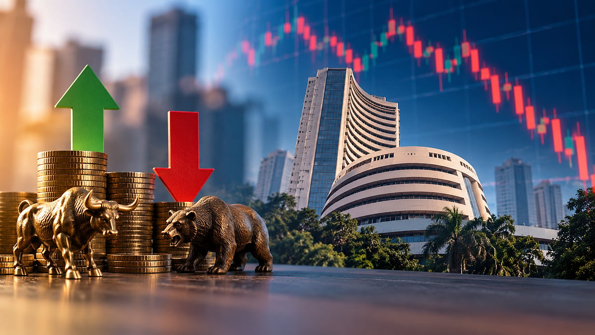 FII Selling Continues For 10th Straight Week Despite Sharp Decline In Outflows, Nifty Falls 2.4% As Crude Oil And Global Tensions Weigh On Markets