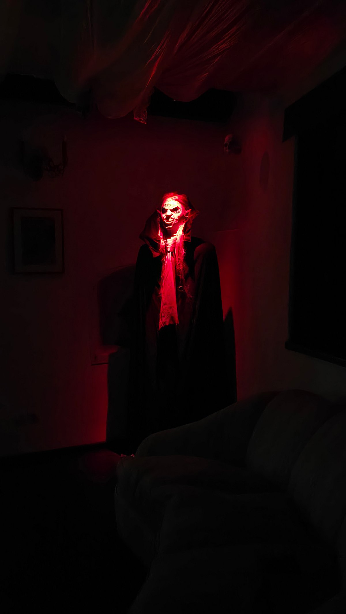Dracula Caricature in Bran Castle
