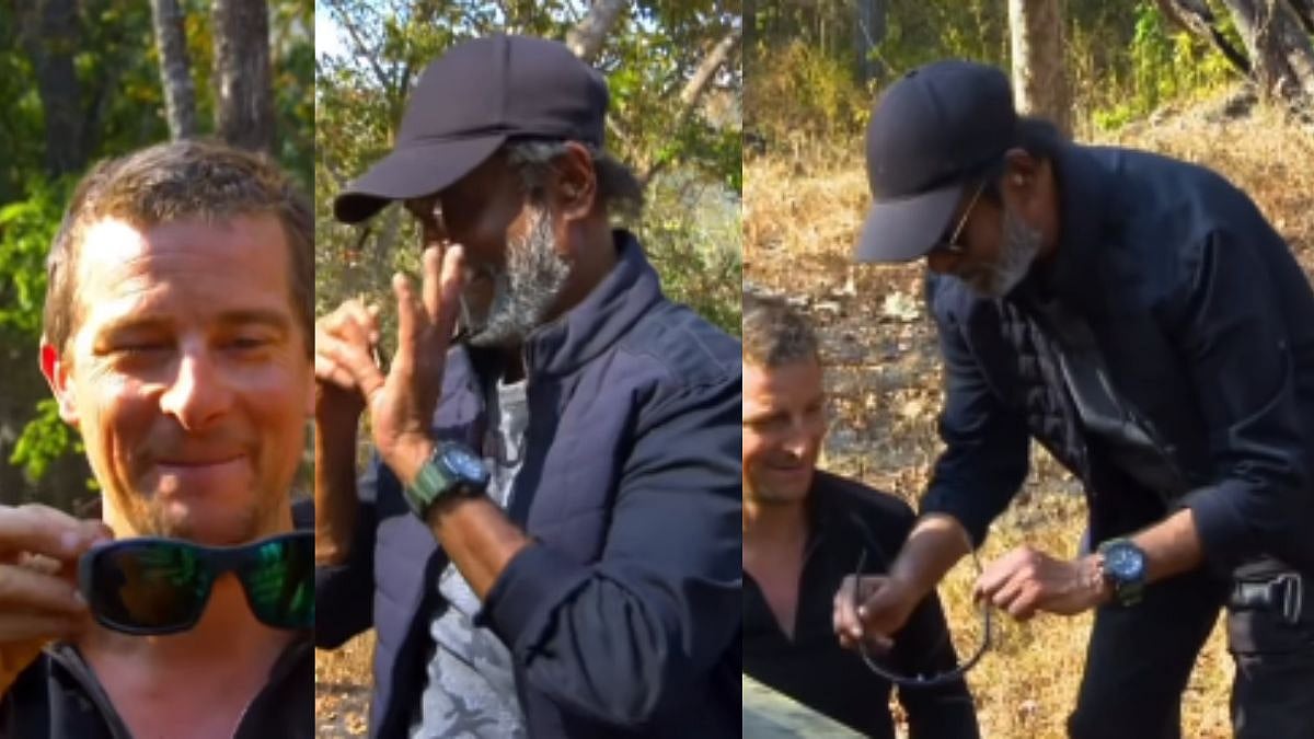 Discovery's Bear Grylls Celebrates Superstar Rajinikanth's Signature Sunglasses Flip, Says 'Some Styles Remain Original'