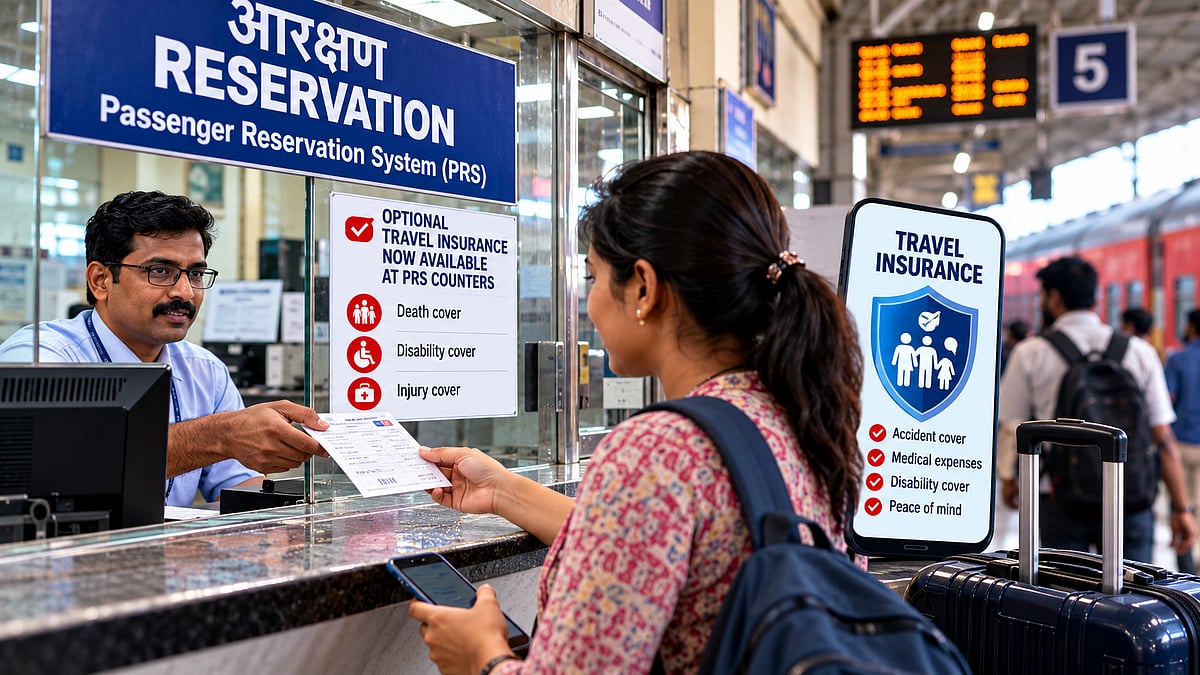 Indian Railways To Offer Optional Travel Insurance At Reservation Counters From October 27; Cover Up To ₹10 Lakh