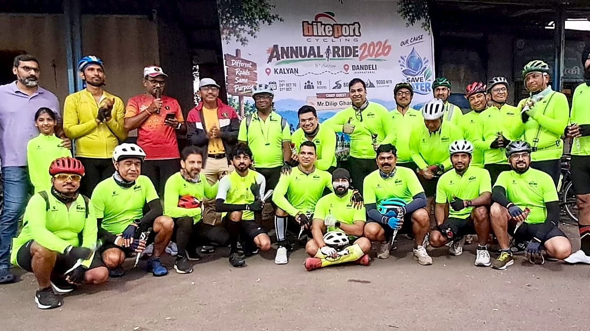 Kalyan: 19 Cyclists Embark On 900-Km Ride To Karnataka's Dandeli To Spread Water Conservation Awareness