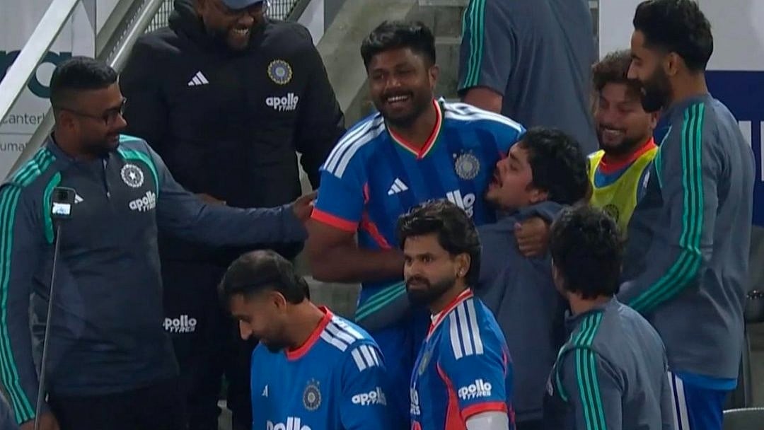 Injured Ishan Kishan Lifts Sanju Samson After India’s Comeback Win, Evokes Dhoni-Jadeja Moment