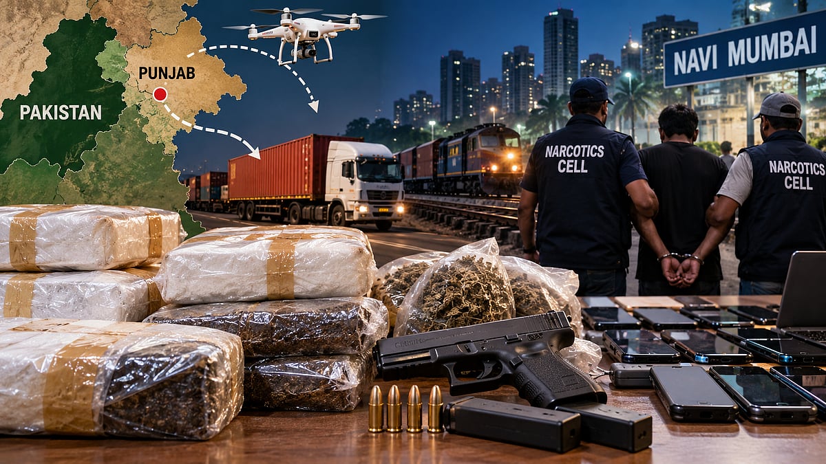 Navi Mumbai Police Bust Drug Racket With Alleged Pakistan Links, Arrest 75 In 10 Cases Over Past Year