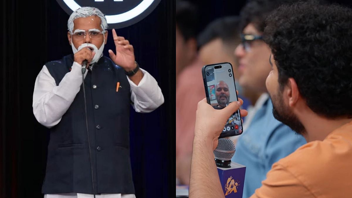 Kunal Kamra Gets Roasted By PM Modi Mimic After Samay Raina Video Calls Him On India's Got Latent 2; Videos Go Viral
