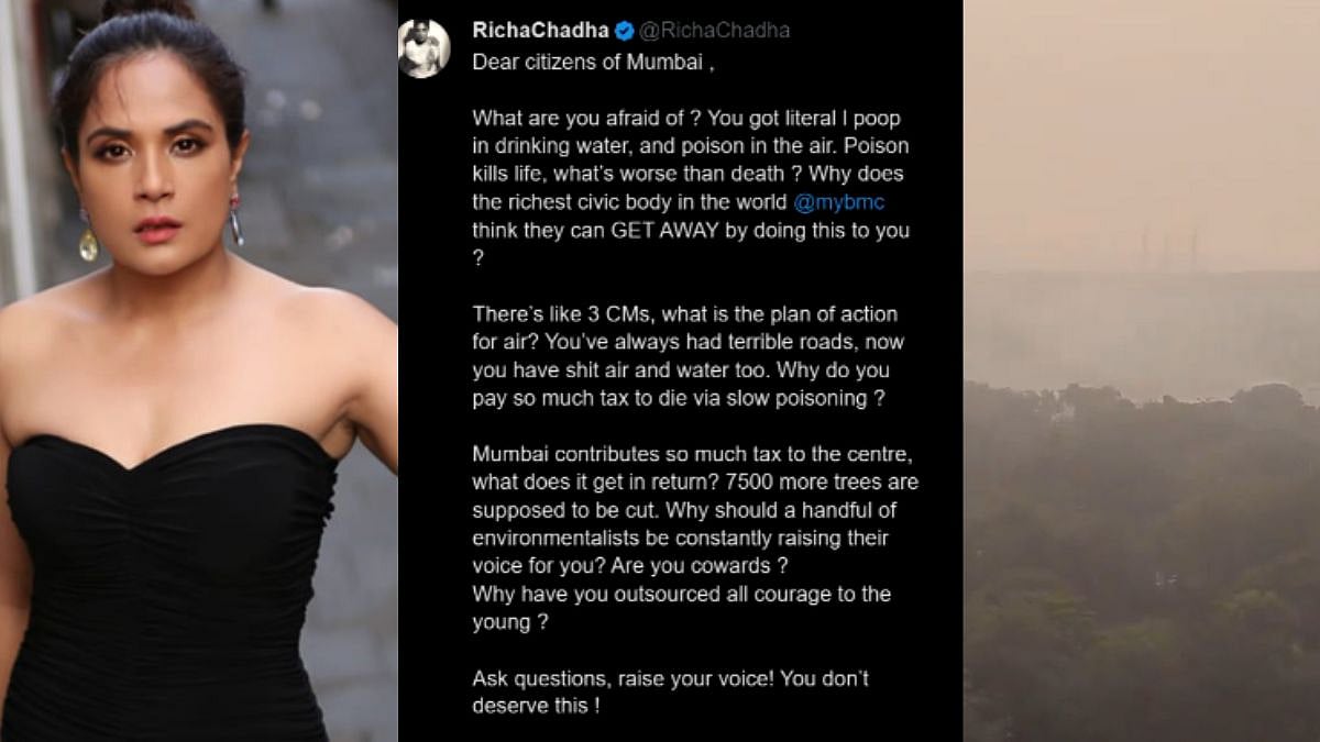 Mumbai’s Poor AQI: Is Air Pollution Putting Daily Commuters’ Health At Risk? Richa Chadha Flags Concern