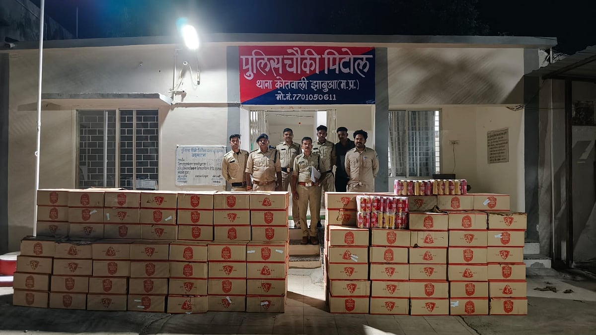 227 Cartons Of Illegal Beer Worth ₹7.46 Lakh Seized From Pickup Vehicle On Indore-Ahmedabad Highway; Total Seizure ₹19.46 Lakh