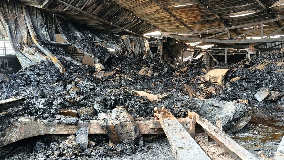 Two Companies Gutted In Fire At Waluj MIDC In Chhatrapati Sambhajinagar