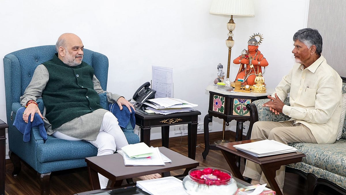 Chandrababu Naidu Meets Amit Shah, Ashwini Vaishnaw In Delhi; Seeks Push For Andhra Pradesh Projects