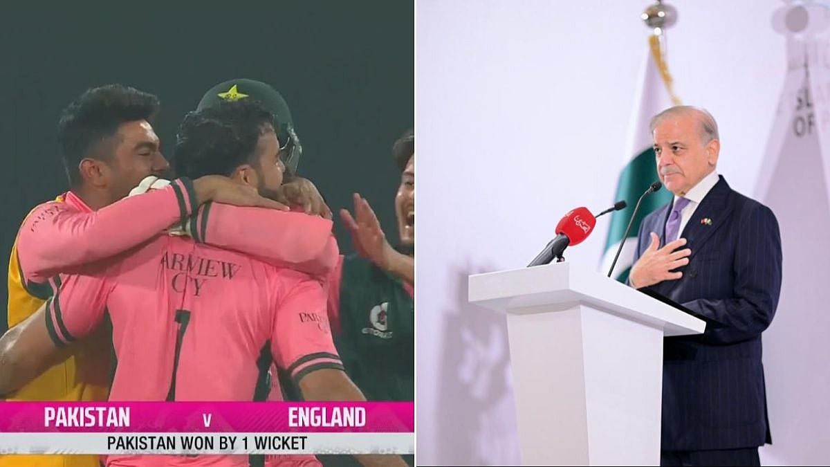 'What Kind Of PM Is He?': Shehbaz Sharif Faces Backlash For Celebrating Pakistan's 'Random' Win Over England