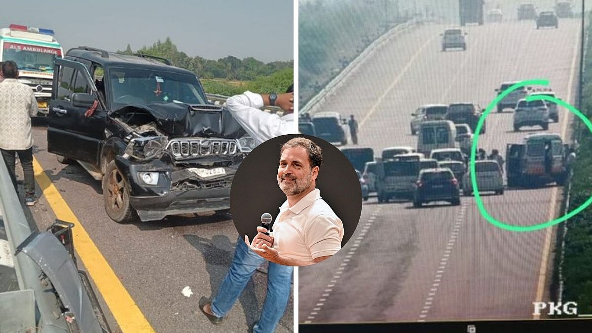 Rahul Gandhi’s Convoy Collides With Ambulance On UP Expressway En Route To Court; LoP Safe As Congress Workers, Security Personnel Left Injured