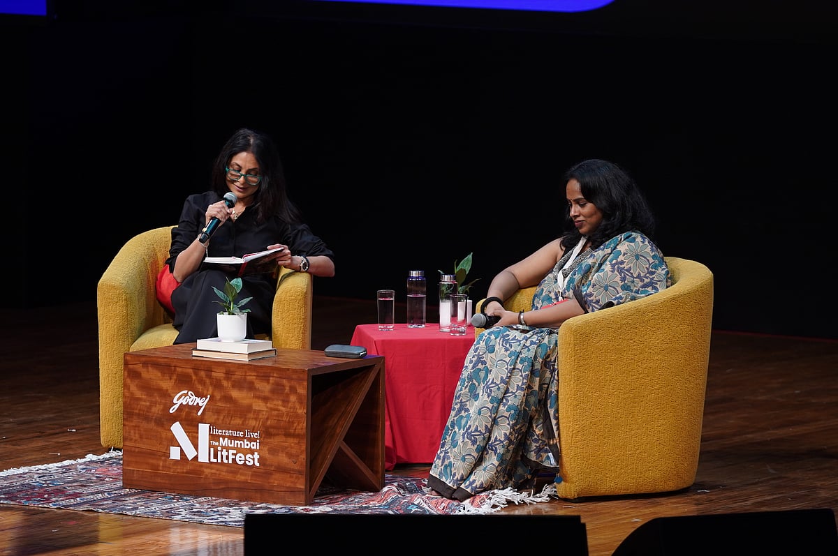 (L-R) Shefali Shah, Jane Borges - Godrej Literature Live! The Mumbai LitFest 2026