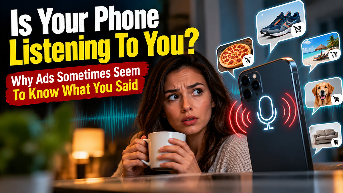 Is Your Phone Listening To You? Why Ads Sometimes Seem To Know What You Said