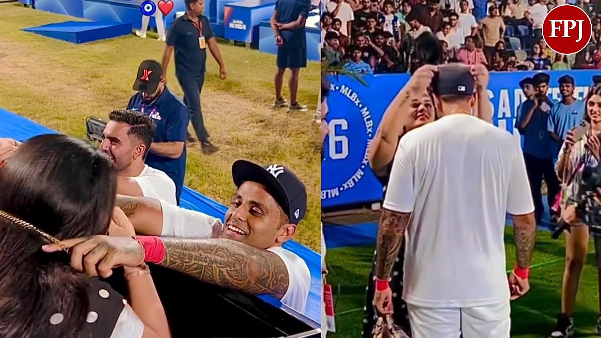 Suryakumar Yadav Puts MLBx Winner’s Chain Around Wife Devisha’s Neck, Video Goes Viral