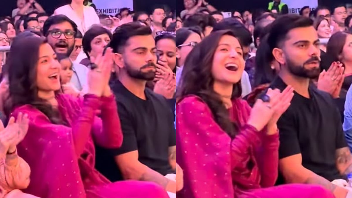 Anushka Sharma Sways To Devotional Chants At Krishna Das' Kirtan in Mumbai, Virat Kohli Meditates; VIDEOS Go Viral