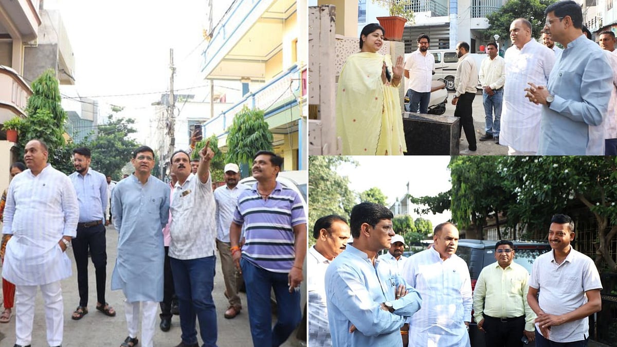 Indore To Start Imposing Fines For Wasting Water Amid Below Average Rainfall; Mayor Pushyamitra Bhargav Inspects Neighbourhoods, Warns Residents