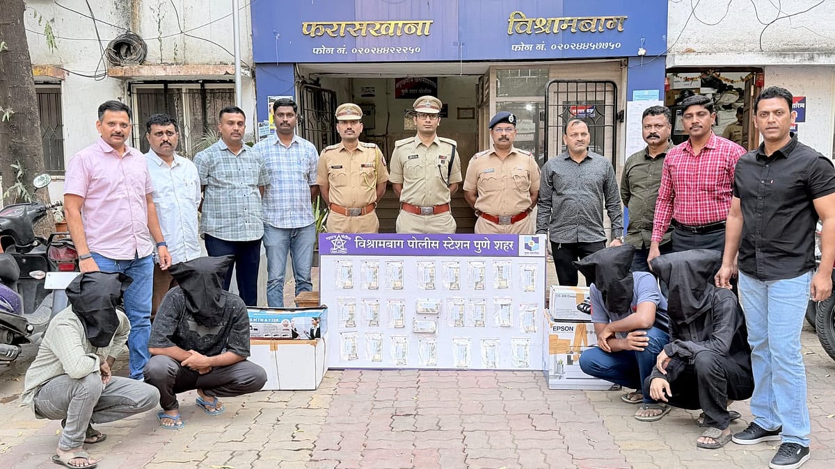 Four Arrested For Manufacturing Fake Currency Notes Worth Rs 5.64 Lakh In Pune