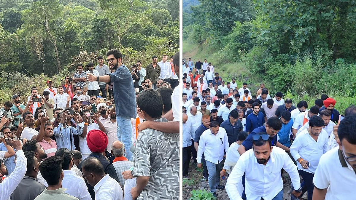 Maharashtra: Aaditya Thackeray Visits Karjat’s Sai Dongar Amid Torrent Power Project Tree-Felling Row, Says ‘We Stand Firmly Alongside Tribal Brethren’