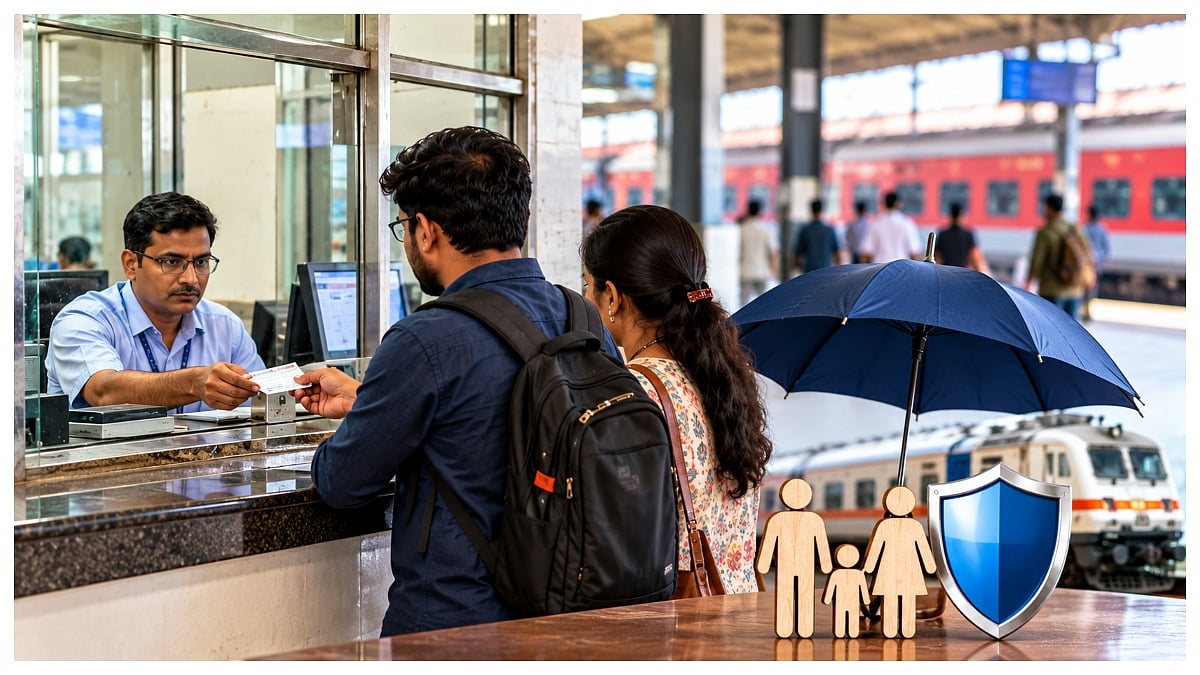 Railways Extends Insurance To Counter Tickets From October 27, ₹10 Lakh Cover Available For Just 45 Paise