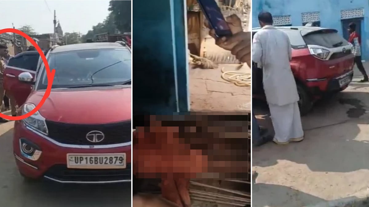 55-Year-Old Man Falls From Terrace, Dies During UP Police Chase In Datia; Family Alleges Cops Kicked Him | VIDEO