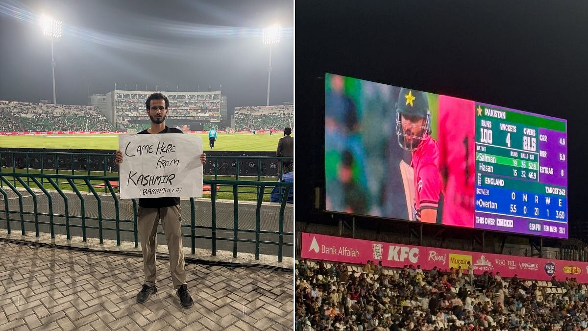 'Came Here From Kashmir': Indian Man from Baramulla Attends Pakistan Vs England Match in Lahore