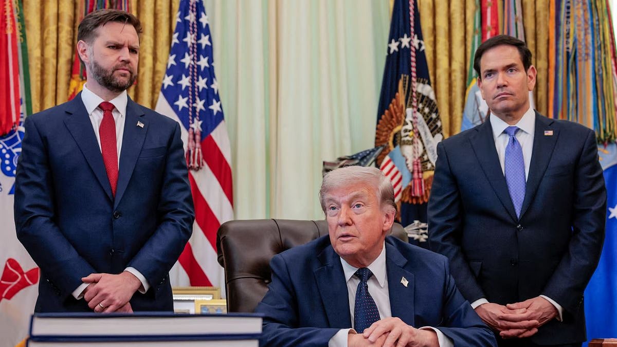 'We Have A Great Bench': Trump Names JD Vance & Marco Rubio Among Potential 2028 Presidential Contenders 
| Video