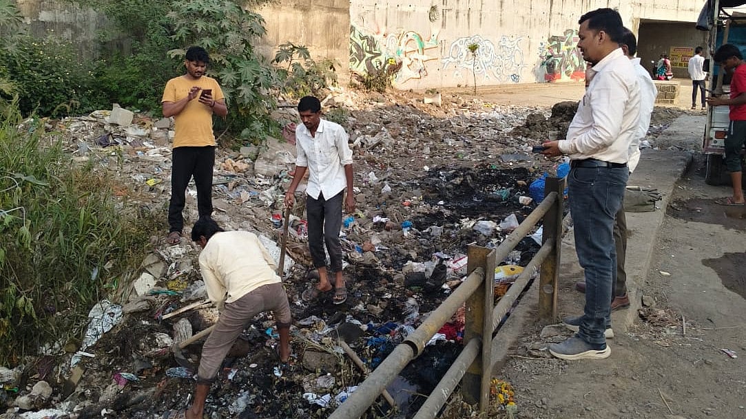 Pune VIDEO: Garbage Fire Damages Underground Cables, Disrupts Power Supply To 16,000 Consumers In Tathawade & Punawale