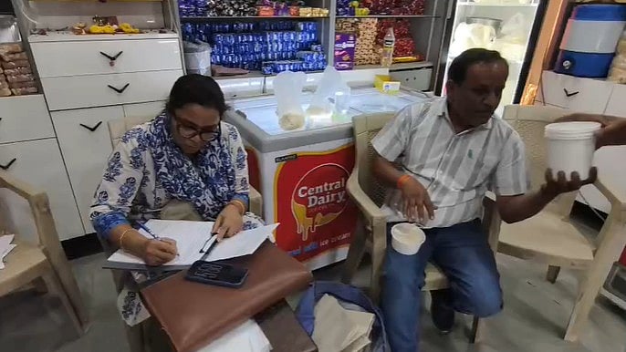 Indore Diwali Food Safety Drive Sees 18 Samples Collected From Nine Establishments, Spoiled Cream Destroyed At Dairy