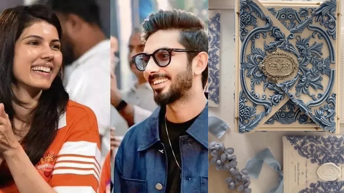 Kavya Maran And Anirudh Ravichander's Opulent, Baroque-Themed Ivory Reception Invite Goes Viral Ahead Of Greece Wedding