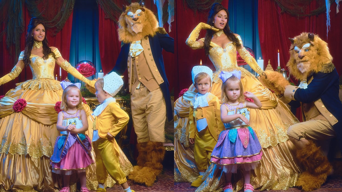 Paris Hilton Turns Into Belle, Her Family Joins The Fairytale As They Recreate Beauty And The Beast For Halloween 2026