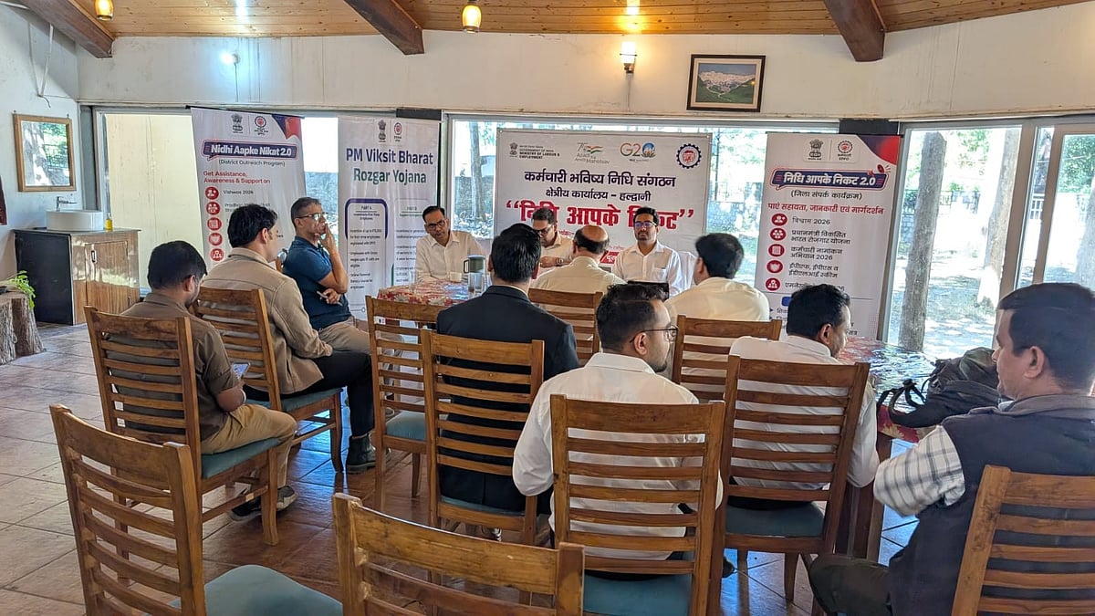 ‘Nidhi Aapke Nikat’ Camp Organised At KMVN, Mohan, To Raise Awareness About Social Security Schemes Among Employees & Employers