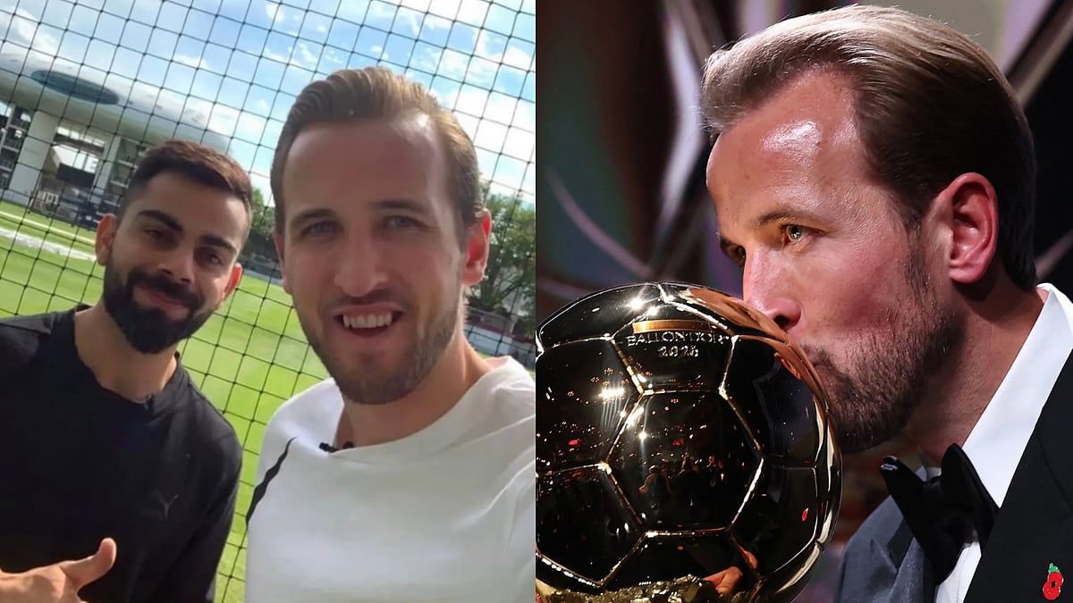 'Virat Kohli's Magic?': Netizens Make Hilarious Connection As Harry Kane Wins Ballon d'Or, Old Picture Goes Viral