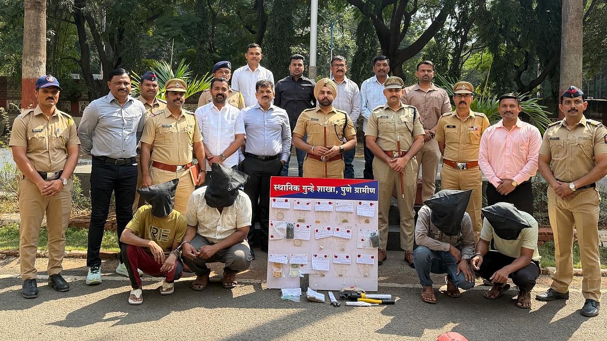 Pune Rural Police Bust Inter-District Burglary Gang; Recover Loot Worth ₹38.5 Lakh