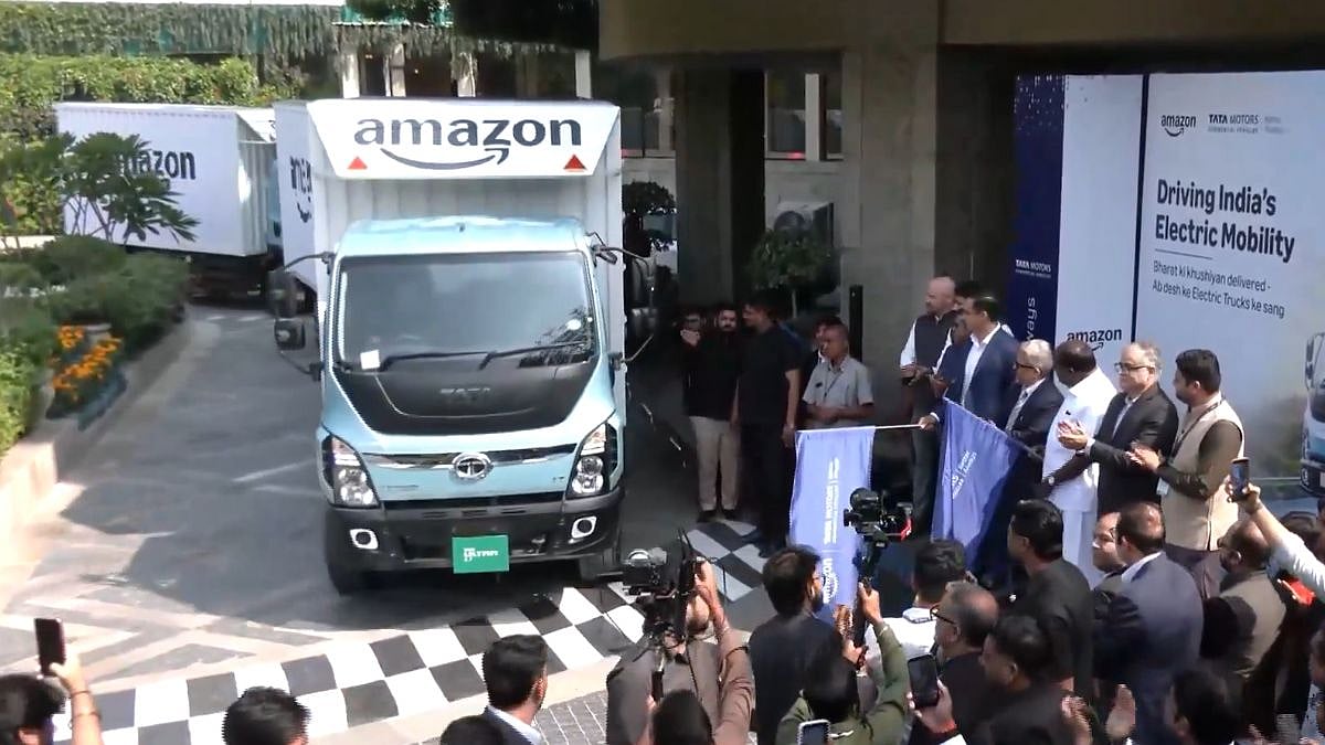Tata Motors, Amazon Partner To Deploy 3,000 Electric Trucks For E-Commerce Logistics