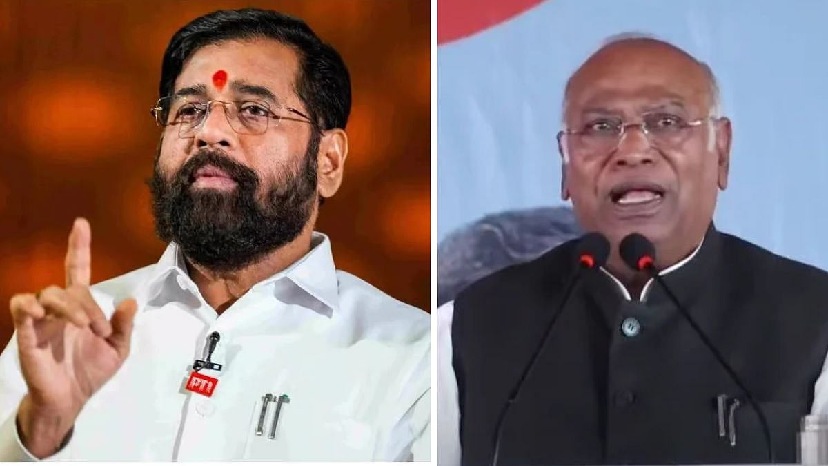 'Kharge Should Be Expelled From The Party': Eknath Shinde Slams Congress Chief For Remarks About PM Modi | VIDEO