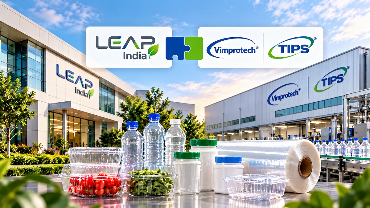 LEAP India Expands Plastic Packaging Portfolio With ₹142 Crore Acquisition Of Vimprotech And TIPS