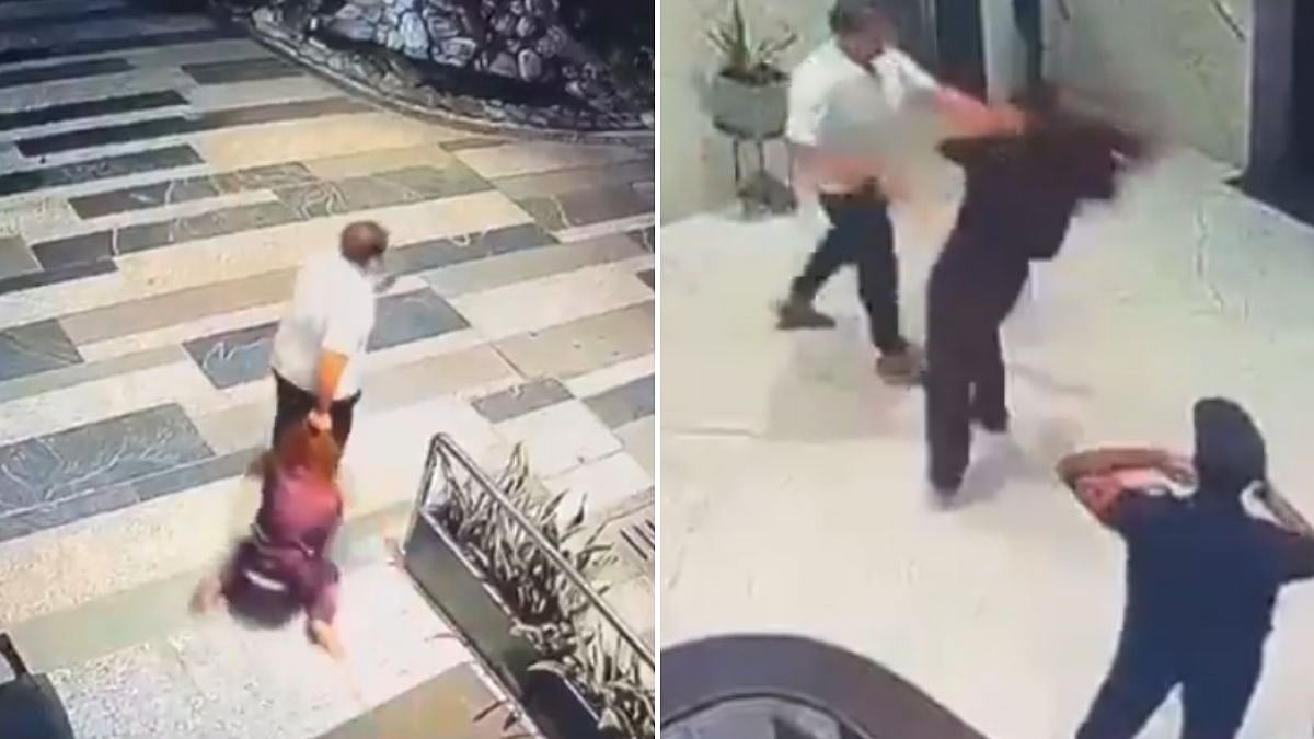 Kolkata Shocker: Man Slaps Woman, Drags Her By Hair After Heated Argument In Residential Building Lobby