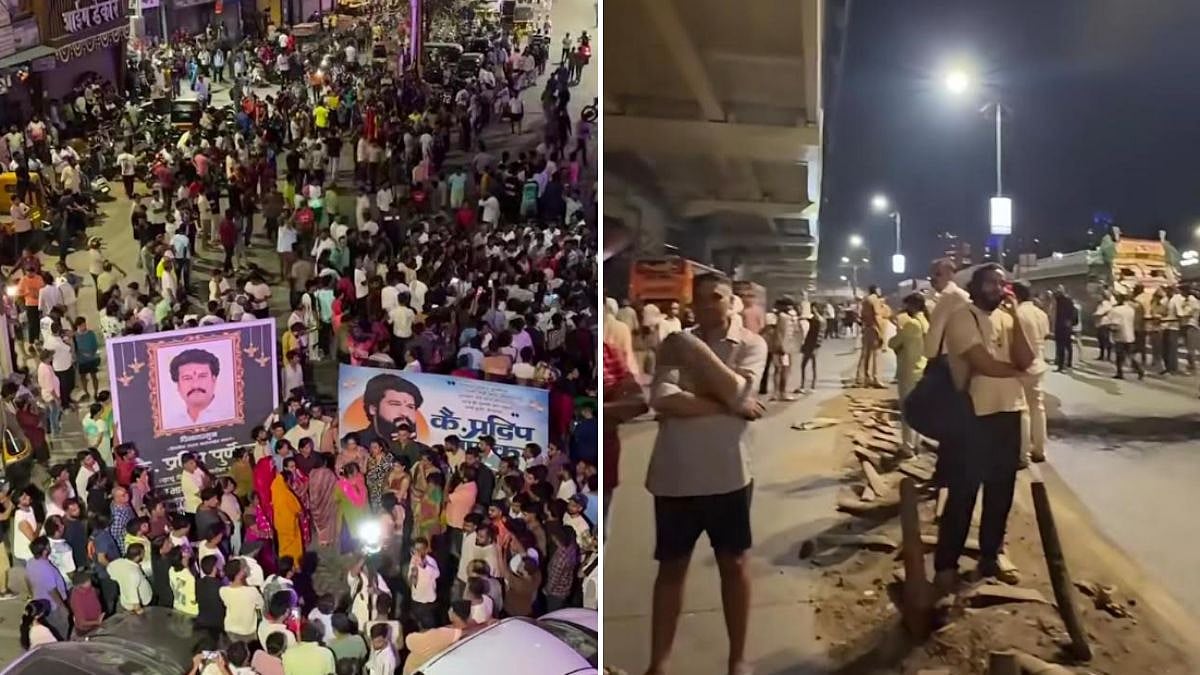 Thane Traffic Returns To Normal After Overnight Protests Over Shiv Sena UBT Leader's Murder; Police Security Tightened