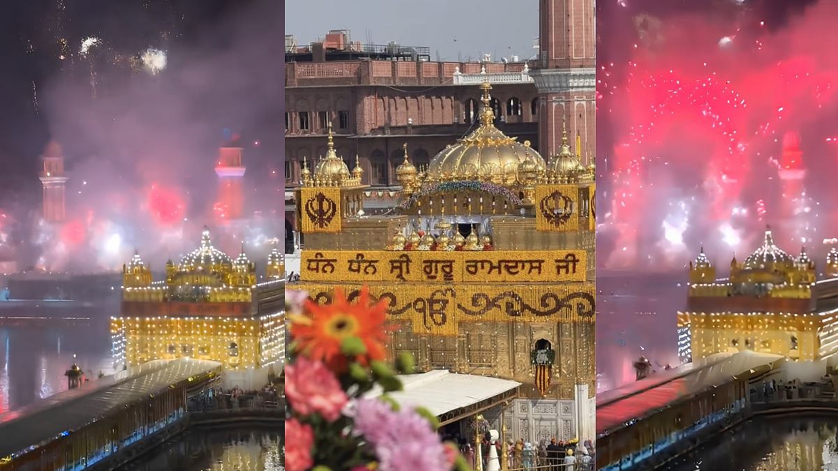 Golden Temple's Mesmerising Deepmala And Fireworks Offer A Spectacle Of Faith On Guru Ram Das Ji's Parkash Purab