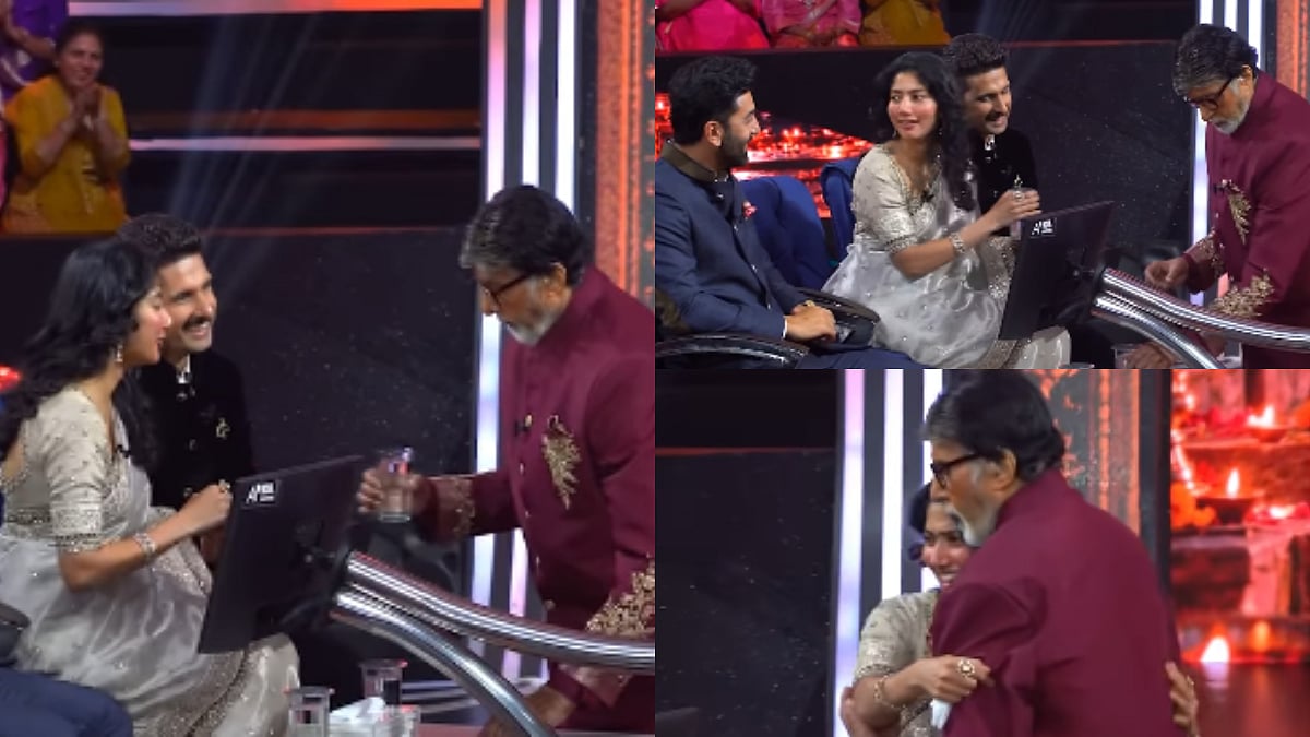 Kaun Banega Crorepati 18: Amitabh Bachchan Offers Water To Sai Pallavi; Ramayana Actress Gets Emotional, Hugs Megastar - Watch Video