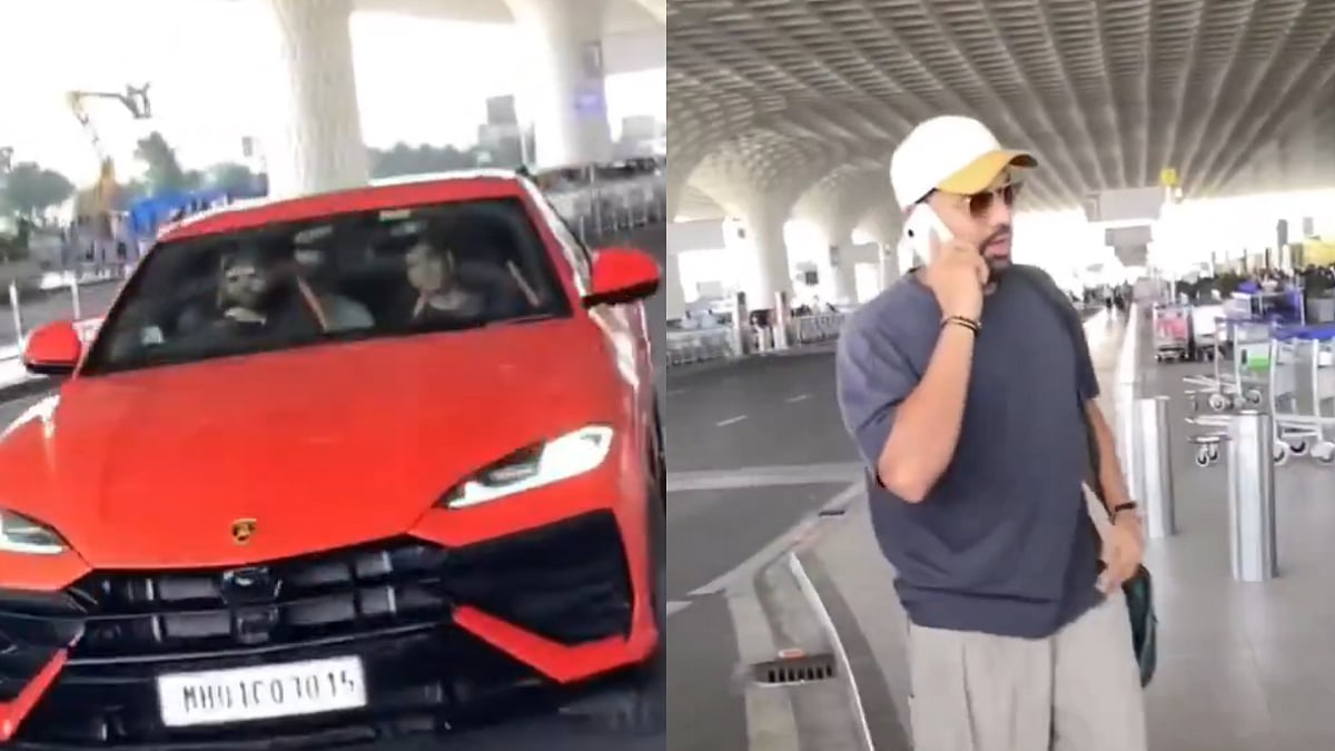 Rohit Sharma's Sudden Braking Manoeuvre Leaves Paparazzi Startled At Mumbai Airport As Unexpected Moment Grabs Attention | Video